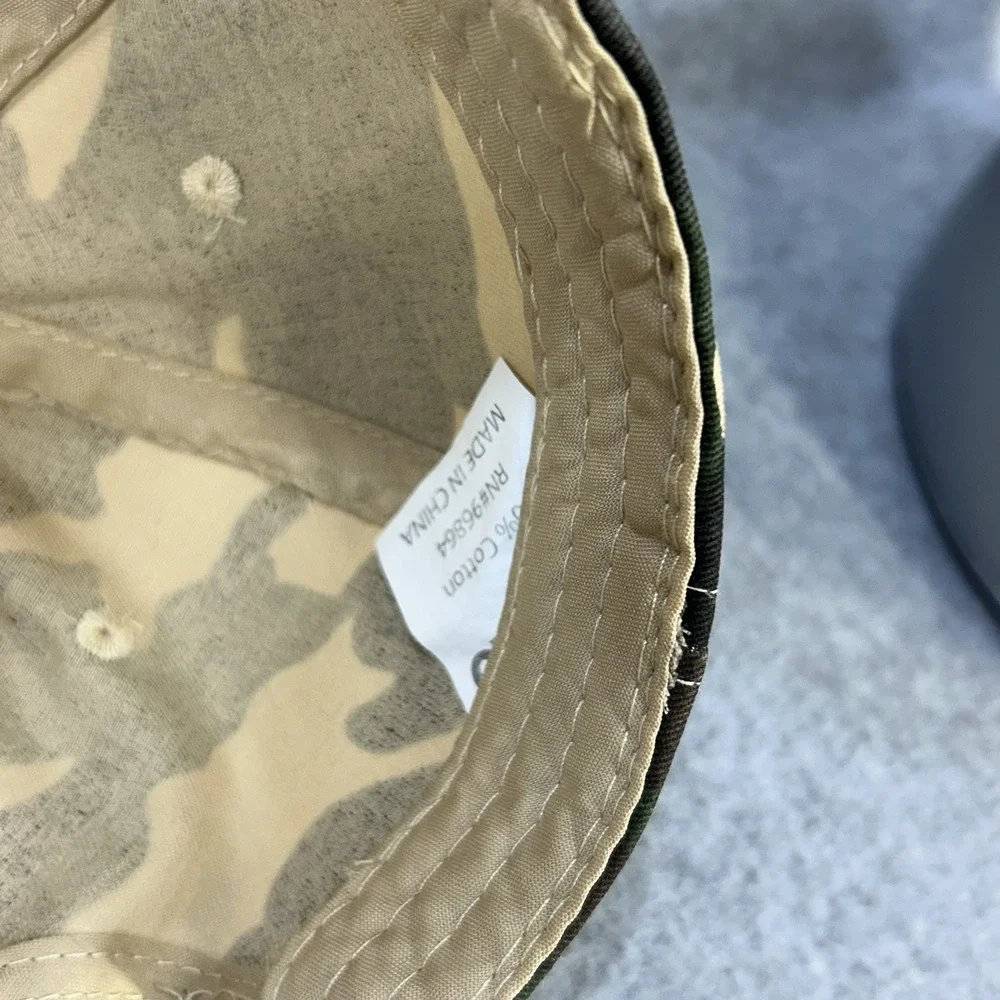 Lowe's PRO Hat Lot 2 Snapback Caps Blue Camo Embroidered‎ Adjustable
